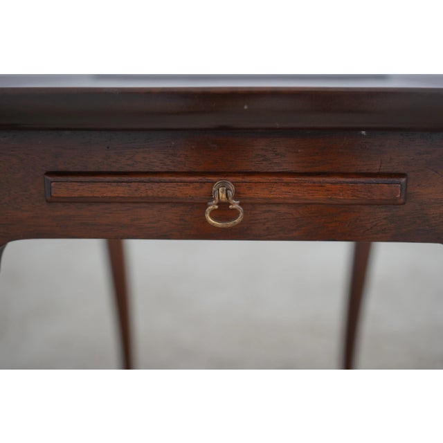 Saybolt Cleland Attributed Queen Anne Mahogany Tea Table For Sale In Philadelphia - Image 6 of 12