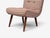 Swedish Modern, Slipper Chairs, Birch, Fabric, Sweden, 1940s For Sale - Image 10 of 11