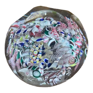 Mille Fiore Murano Glass Paper Weight