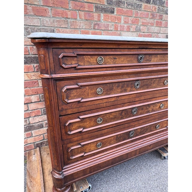 19th Century Italian Commode With Marble For Sale In Nashville - Image 6 of 18