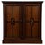 An exceptional 19th-century English cupboard in the Arts and Crafts tradition, finely constructed from mahogany and...