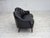 Scandinavian Sofa in Black Furniture Leather, 1960s For Sale - Image 13 of 18