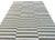 Olive Not Yet Made - Made To Order Handmade Cotton Area Rug Vegetable Dyed Olive Green and White Up Down Striped Rug-8'x10' For Sale - Image 8 of 11