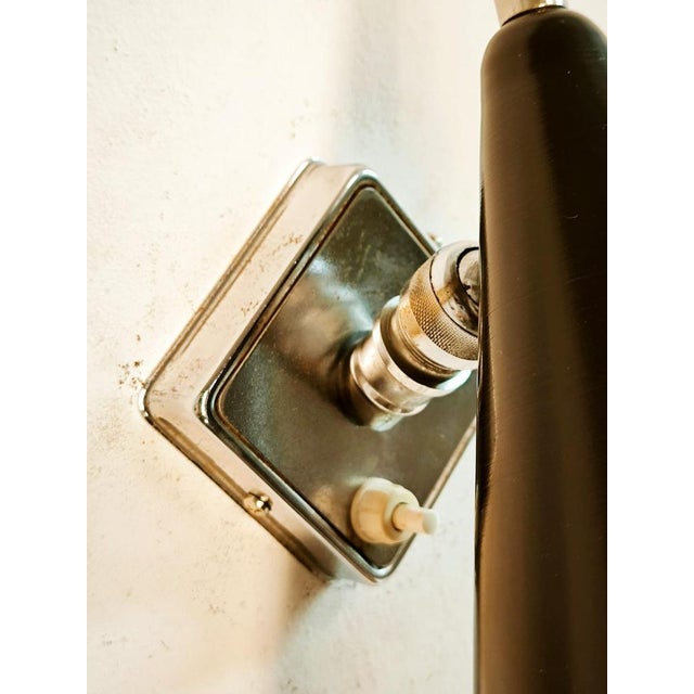 Wall Light with Adjustable Joint and Switch on the Base, in Very Good conditions. Designed 1960 to 1969 Up to 250V...