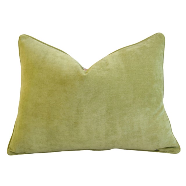Early 21st Century Contemporary Modern Woven Wave Geometric Feather/Down Pillows 24" X 18" For Sale - Image 5 of 6