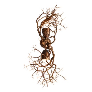 Up & Down Wall Light by Frankie Cesare For Sale
