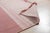 6x9 Maya Giselle Coral Geometric Modern Flatweave Wool Carpet Rug For Sale - Image 4 of 6