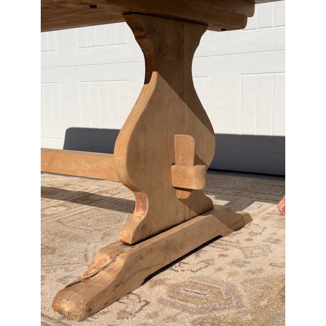 20th Century French Oak Monestary Table For Sale In New York - Image 6 of 14