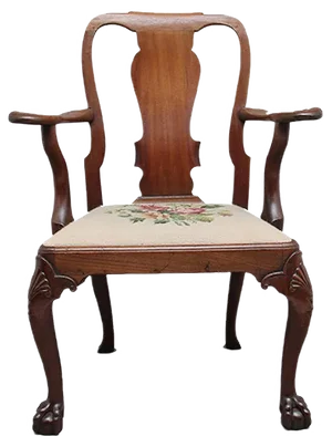 18th Century Walnut Armchair