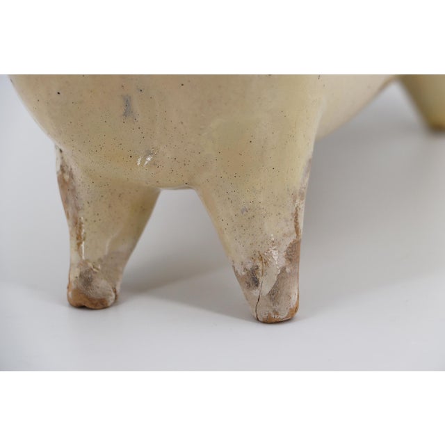 19th Century Glazed Earthenware Large Piggy Bank, Danish For Sale - Image 14 of 18