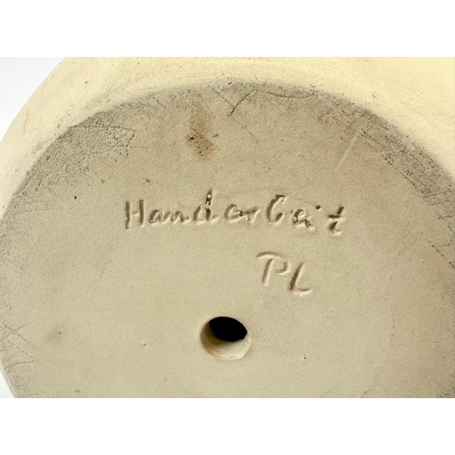 Large Vintage Ceramic Snowman Figure, 1970s For Sale - Image 6 of 12