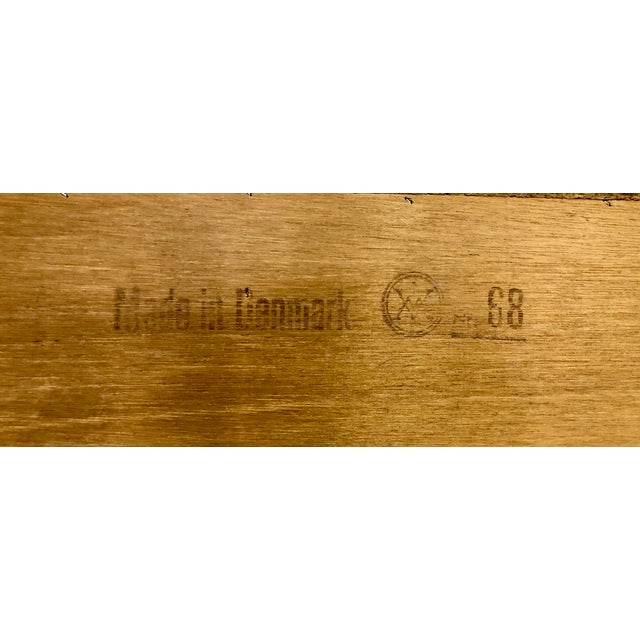 Brown 1960s Teak Secretary Desk by Arne Wahl Iverson for Vince Mobelfabrik For Sale - Image 8 of 12