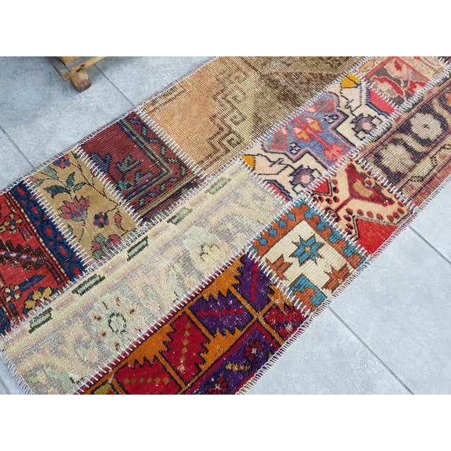 1960s 3x10 Vintage Turkish Runner Rug For Sale - Image 5 of 10