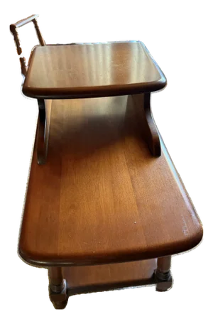Heywood-Wakefield Step End Table Birch Mid-Century