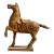 Vintage Carousel Boho Carved Wooden Horse For Sale