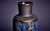 Large Soholm Vase 3347 in classic blue made in Denmark 1960s This piece is attributed to the mentioned designer/maker. It...