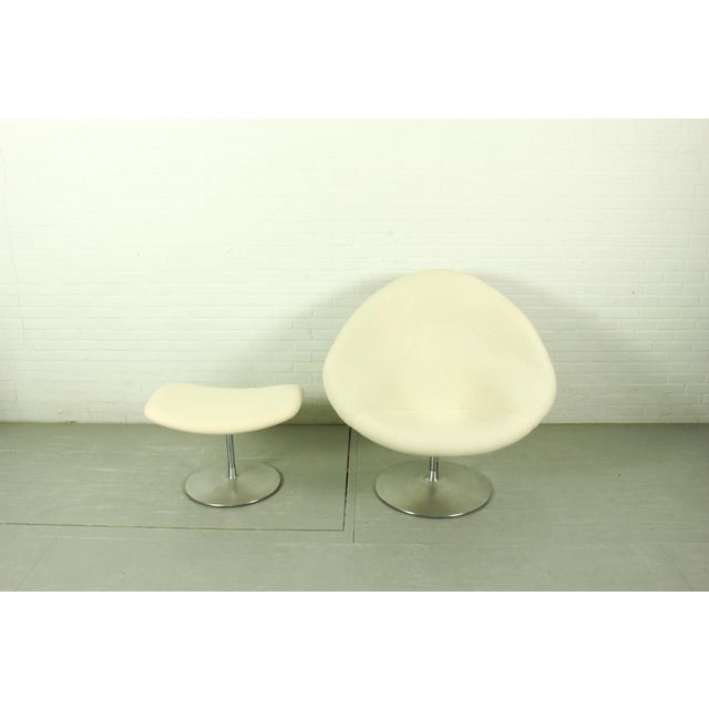 Set of Vintage Globe Chair and Ottoman by Pierre Paulin for Artifort, 1960s For Sale - Image 13 of 16