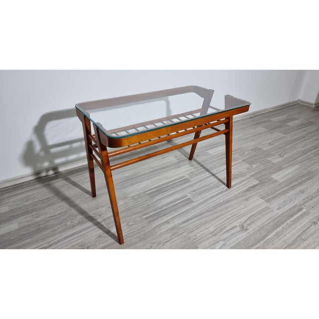 Wood Coffee Table by F. Jirák for Tatra Acquisition, 1950s For Sale - Image 7 of 16