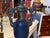 1900s Neoclassical Bouillotte Lamp With Tole Shade For Sale - Image 12 of 14