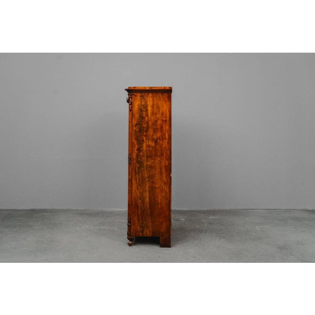 Louis Philippe Cabinet in Mahogany For Sale - Image 5 of 18