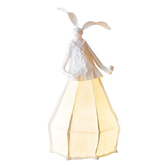 Animal Facetté Paper Light Sculpture by Papier À Êtres For Sale