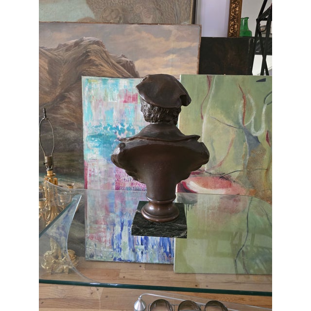Antique Bronze Sculpture Classical R Wagner For Sale - Image 11 of 13