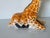 Vintage Handmade and Hand-Painted Ceramic Giraffe Figurine For Sale - Image 9 of 11