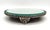 Late 20th Century 8" Vintage Round Mirrored Plateau Tray With Ornate Silver-Tone Gallery – Hollywood Regency / Neoclassical For Sale - Image 5 of 15