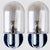 Silver Chrome Wall Lights with Smoked Glass from Markslöjd, Sweden, 1970s, Set of 2 For Sale - Image 9 of 14