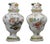 18th Century German Porcelain Pot Pourri Urn Vase Jars & Covers - a Pair For Sale