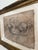 Wood Antique French Child’s Sketch in Gilt Frame For Sale - Image 7 of 10