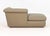 Tan R. Jones Golden Sheen Upholstered Chaise Longue For Sale - Image 8 of 9