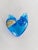 1990s Vintage Bluebird of Happiness Glass Art For Sale - Image 9 of 11