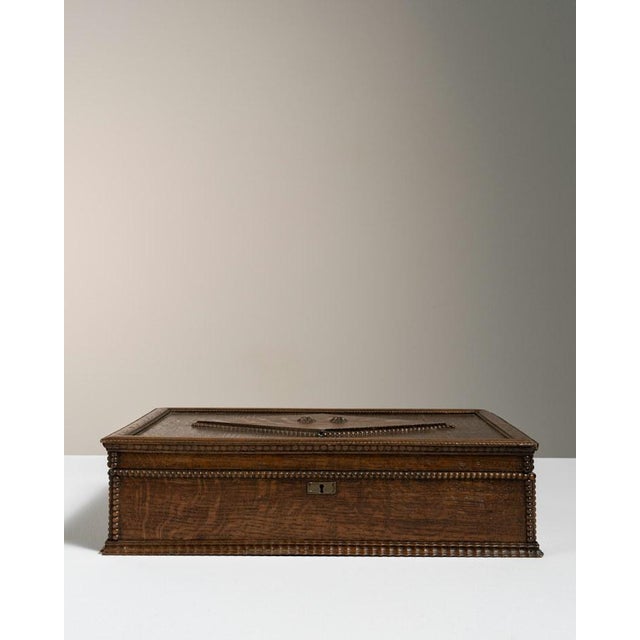 French Oak Box For Sale - Image 3 of 8