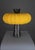 Grenadilla Black Marble and Cadmium Yellow Cotton Table Lamp from ZAVADSKI, in New conditions. Designed from 2000 European...