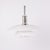 PH 4½-4 Pendant in White Opal Glass and Chrome by Poul Henningsen for Louis Poulsen, 1980 For Sale - Image 11 of 12