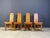 Brutalist Oak Dining Chairs, 1970s, Set of 4 For Sale - Image 10 of 11