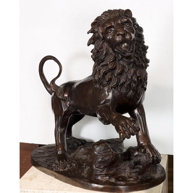 Powerful, theatrical, and unmistakably rooted in the great sculptural traditions of Italy, this monumental 20th-century...