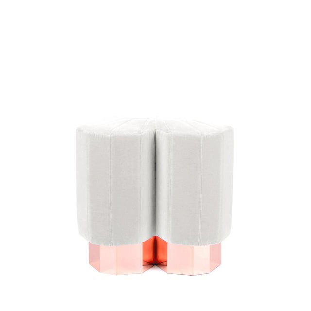 Light Blue Queen Heart Stools by Royal Stranger, Set of 4 For Sale - Image 14 of 18