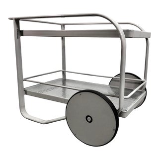Modern Patio Quantum Bar Cart by Richard Frinier for Brown Jordan For Sale