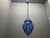 Wrought Iron and Murano Glass Pendant Light, 1980s For Sale - Image 11 of 16