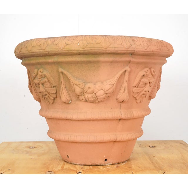 Mid 20th Century Reclaimed Italian Style Stone Garden Planter For Sale - Image 4 of 8