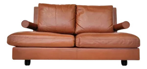 Mid-Century Modern Baisity 2-Seater Sofa attributed to Antonio Citterio for B&B Italia, 1980s