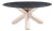 La Rotonda Table in Wood and Glass by Mario Bellini For Sale