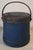 Mid 19th Century Mid 19th Century Blue Painted Firkin in Original Paint For Sale - Image 5 of 8
