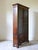 English Antique English Oak Leaded Glass Bookcase, Cabinet For Sale - Image 3 of 10