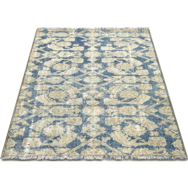 1940s 1940s Persian Tabriz Rug For Sale - Image 5 of 6