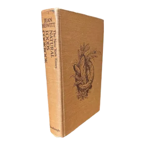 1971 Hardcover New York Times Natural Foods Cookbook by Jean Hewitt