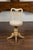 Austrian 1840s Biedermeier Bleached Burled Walnut Swivel Chair with Upholstery For Sale In Atlanta - Image 6 of 12