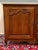 Antique French Louis XV Bow Front Buffet Sideboard Server Carved Oak C. 1930s For Sale - Image 11 of 18